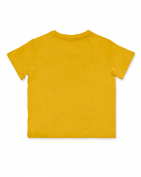 T-shirt en maille orange pour fille Park Life