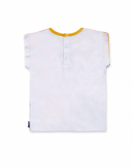 T-shirt en jersey rose orange pour fille Park Life T-shirt en jersey rose orange pour fille Park Life
