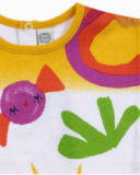 T-shirt en jersey rose orange pour fille Park Life T-shirt en jersey rose orange pour fille Park Life