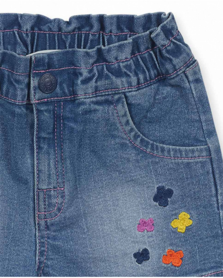 Short plat fille Park Life bleu Short plat fille Park Life bleu