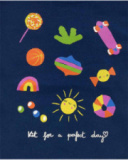 T-shirt bleu en maille fille Park Life T-shirt bleu en maille fille Park Life