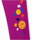 Legging en maille fuchsia pour fille Park Life Legging en maille fuchsia pour fille Park Life