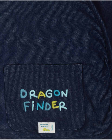 Veste en fausse maille garçon Dragon Finder
