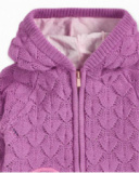 Veste en tricot rose pour fille Dragon Finder Veste en tricot rose pour fille Dragon Finder
