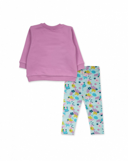 Ensemble peluche tricot rose fille collection Dragon Finder