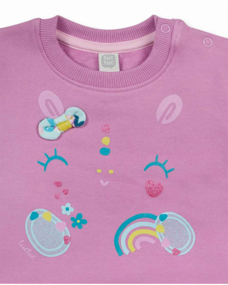 Ensemble peluche tricot rose fille collection Dragon Finder