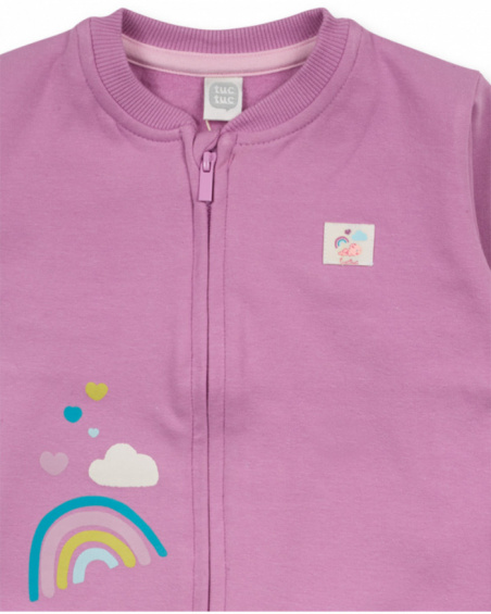 Ensemble peluche tricot rose pour fille collection Dragon Finder