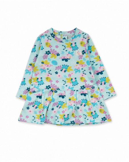 Robe en peluche bleue pour fille Dragon Finder Robe en peluche bleue pour fille Dragon Finder