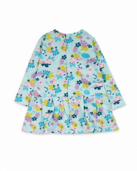 Robe en peluche bleue pour fille Dragon Finder Robe en peluche bleue pour fille Dragon Finder