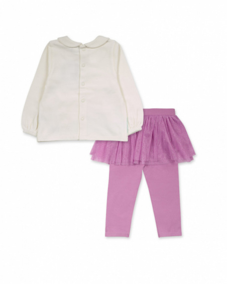 Ensemble tricot rose pour fille collection Dragon Finder Ensemble tricot rose pour fille collection Dragon Finder