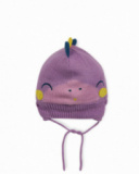 Bonnet tricoté rose pour fille Dragon Finder Bonnet tricoté rose pour fille Dragon Finder