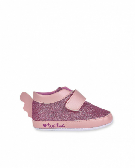 Chaussures fille en simili cuir rose Dragon Finder Chaussures fille en simili cuir rose Dragon Finder