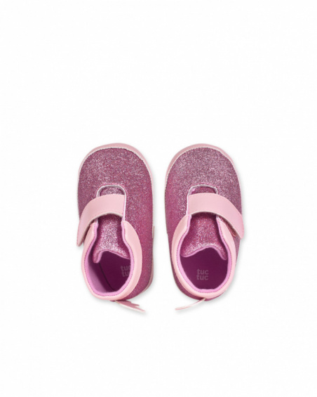 Chaussures fille en simili cuir rose Dragon Finder Chaussures fille en simili cuir rose Dragon Finder