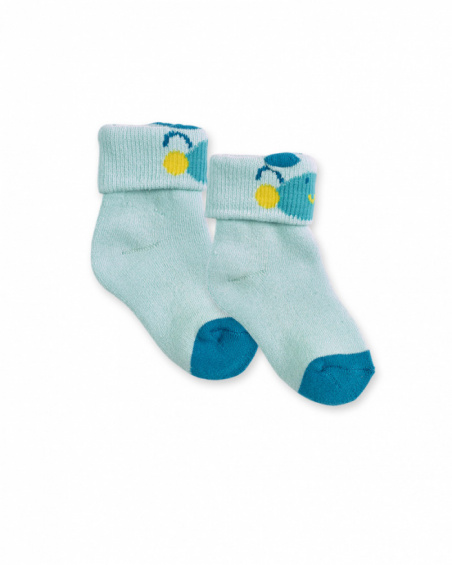 Chaussettes garçon Dragon Finder bleues Chaussettes garçon Dragon Finder bleues