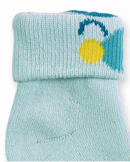 Chaussettes garçon Dragon Finder bleues Chaussettes garçon Dragon Finder bleues