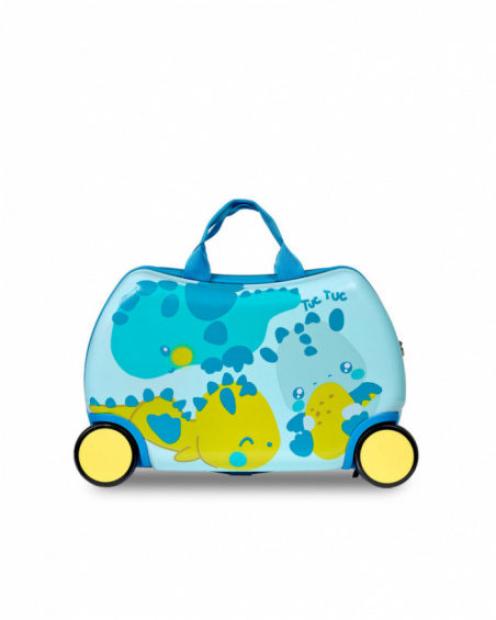 Valise enfant bleue Dragon Finder