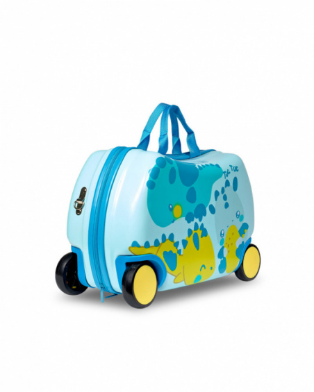 Valise enfant bleue Dragon Finder