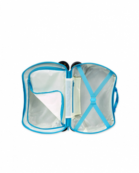 Valise enfant bleue Dragon Finder
