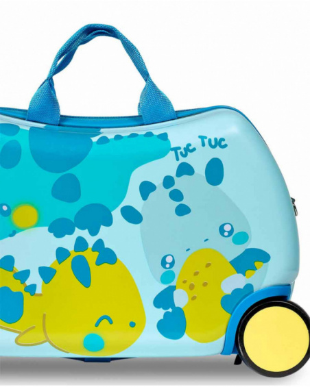 Valise enfant bleue Dragon Finder