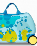 Valise enfant bleue Dragon Finder Valise enfant bleue Dragon Finder