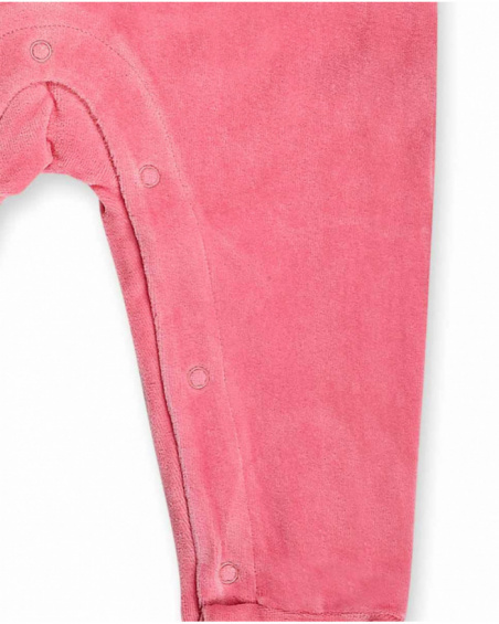 Barboteuse en tulle rose pour fille Happy Cookies Barboteuse en tulle rose pour fille Happy Cookies