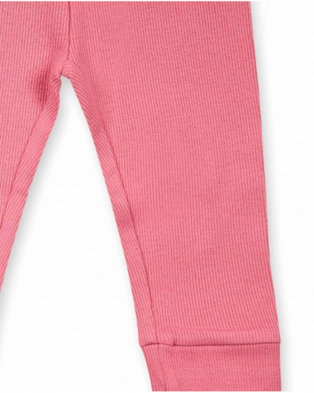Ensemble peluche tricot rose fille Happy Cookies