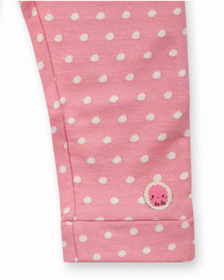 Ensemble peluche rose fille Happy Cookies