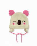 Bonnet en tricot blanc pour fille Happy Cookies Bonnet en tricot blanc pour fille Happy Cookies