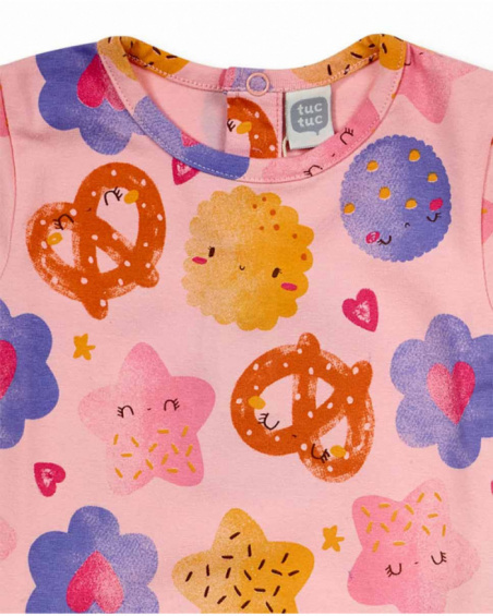 Pack 2 bodies en maille pour fille Happy Cookies