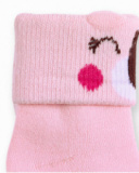 Chaussettes fille Happy Cookies roses Chaussettes fille Happy Cookies roses