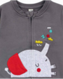 Ensemble peluche point rouge garçon P'tit Zoo Ensemble peluche point rouge garçon P'tit Zoo