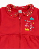 Ensemble peluche tricot rouge pour fille P'tit Zoo Ensemble peluche tricot rouge pour fille P'tit Zoo