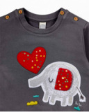 Ensemble peluche rouge pour fille P'tit Zoo Ensemble peluche rouge pour fille P'tit Zoo