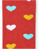 Collants rouges pour fille P'tit Zoo Collants rouges pour fille P'tit Zoo