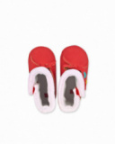 Bottes fourrées rouges fille P'tit Zoo Bottes fourrées rouges fille P'tit Zoo