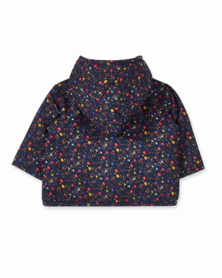 Parka réversible jaune fille Pugs Life Parka réversible jaune fille Pugs Life