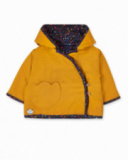 Parka réversible jaune fille Pugs Life Parka réversible jaune fille Pugs Life