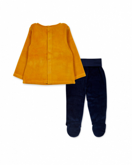 Ensemble tulle jaune fille Pugs Life