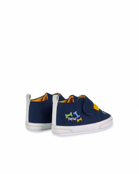 Chaussures plates garçon Pugs Life bleues Chaussures plates garçon Pugs Life bleues