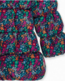 Parka matelassée rose pour fille Treking Time Parka matelassée rose pour fille Treking Time