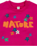 Sweat molleton rose fille Trecking Time Sweat molleton rose fille Trecking Time