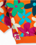 Sweat molleton orange fille Trecking Time Sweat molleton orange fille Trecking Time