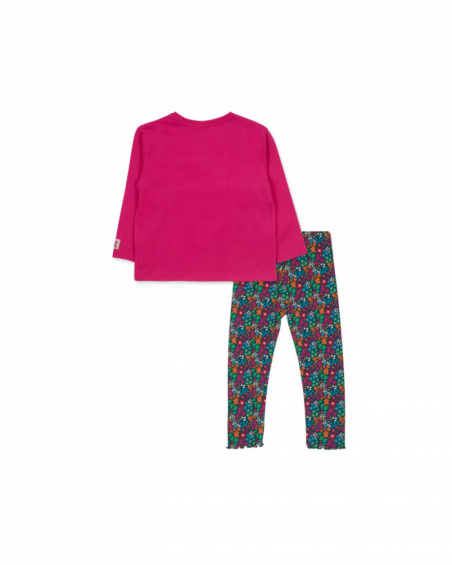 Ensemble tricot rose fille Trecking Time Ensemble tricot rose fille Trecking Time