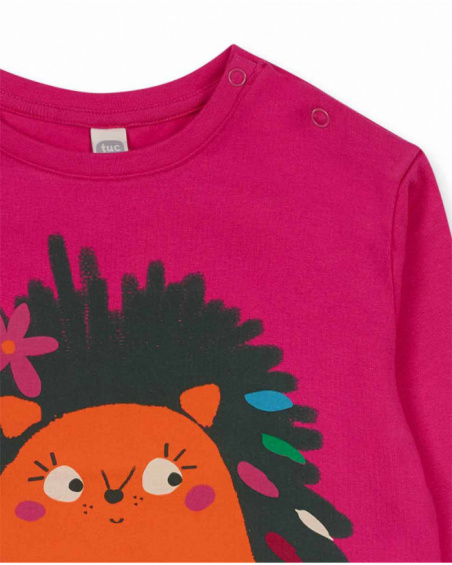 Ensemble tricot rose fille Trecking Time Ensemble tricot rose fille Trecking Time