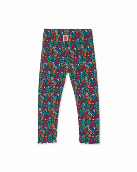 Legging tricot vert fille Trecking Time Legging tricot vert fille Trecking Time