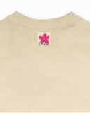 T-shirt blanc en maille pour fille Trecking Time T-shirt blanc en maille pour fille Trecking Time