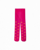 Collants fuchsia fille Trecking Time Collants fuchsia fille Trecking Time