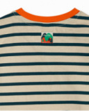 T-shirt tricot vert orange garçon Trecking Time T-shirt tricot vert orange garçon Trecking Time