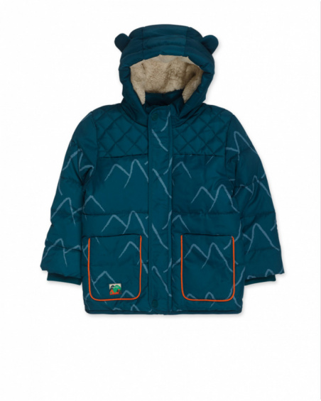Parka verte garçon Trecking Time Parka verte garçon Trecking Time