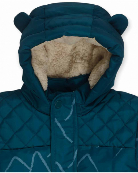 Parka verte garçon Trecking Time Parka verte garçon Trecking Time